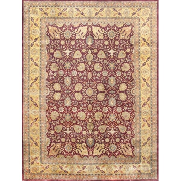 Pasargad Home Baku Collection Hand-Knotted Lamb'S Wool Area Rug- 8 Ft. 9 In. X 11 Ft. 6 In. 23508 - main